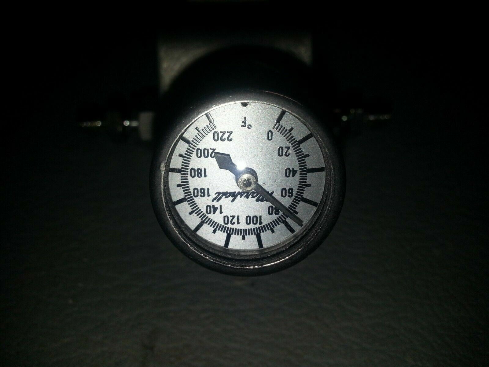 Marshall 92MZ 316 SS Temperature Indicator Dial Thermometer Swagelok Industrial