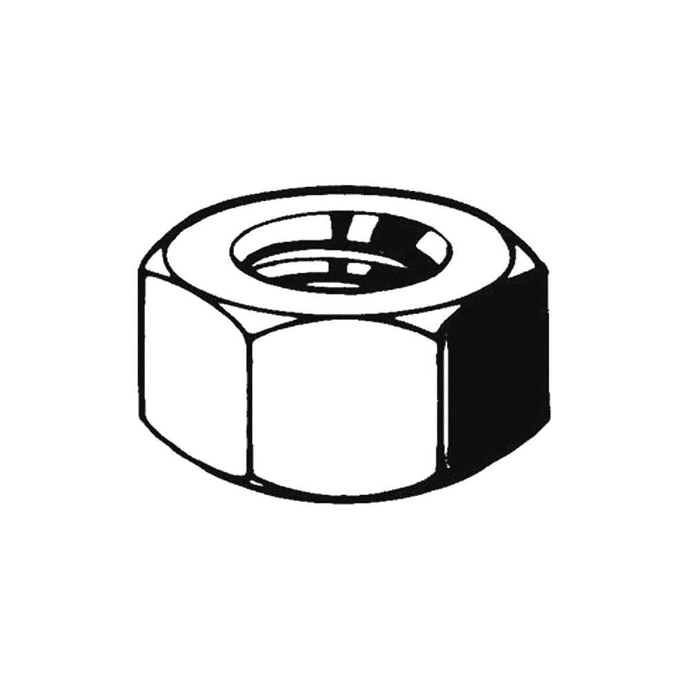 GRAINGER APPROVED M22200.100.0001 Std,Stl,Blk,M10-1.50,17x10mm,Grd2H,20PK 38DM02