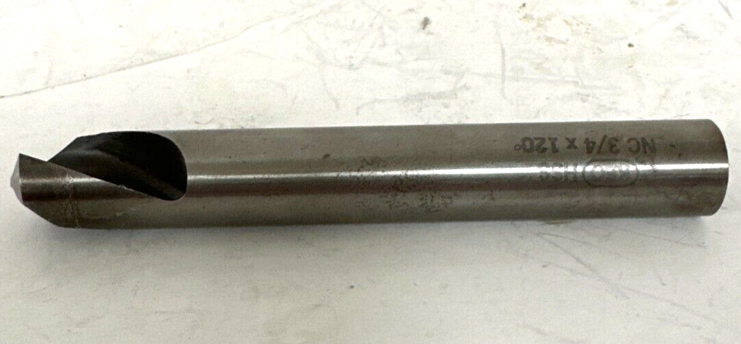 KEO HSS NC STRAIGHT SHANK SPOTTING DRILL 3/4″ OAD X 120° 1-7/8″ FLUTE 5-1/4″ OAL