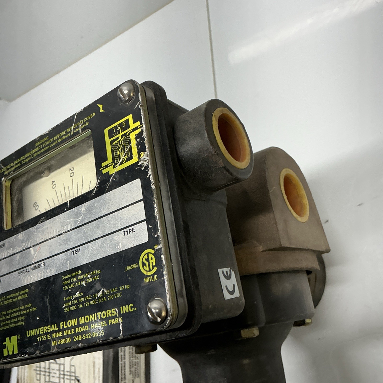 UFM MN-BSE60GM-8-32V1.0-A1WU-20D Flow Monitor AB-061