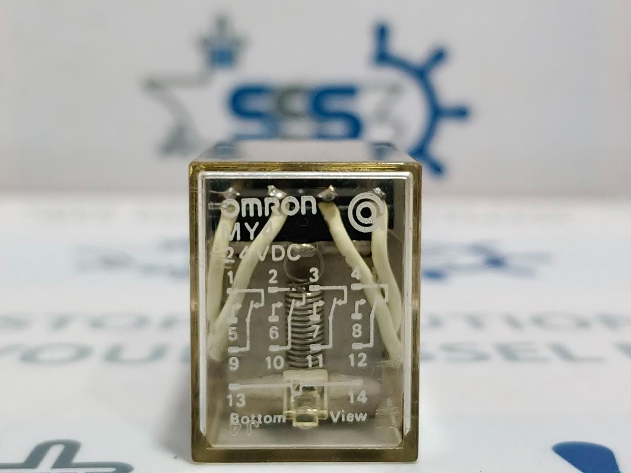 Omron MY4 24VDC Power Relay 14-Pin