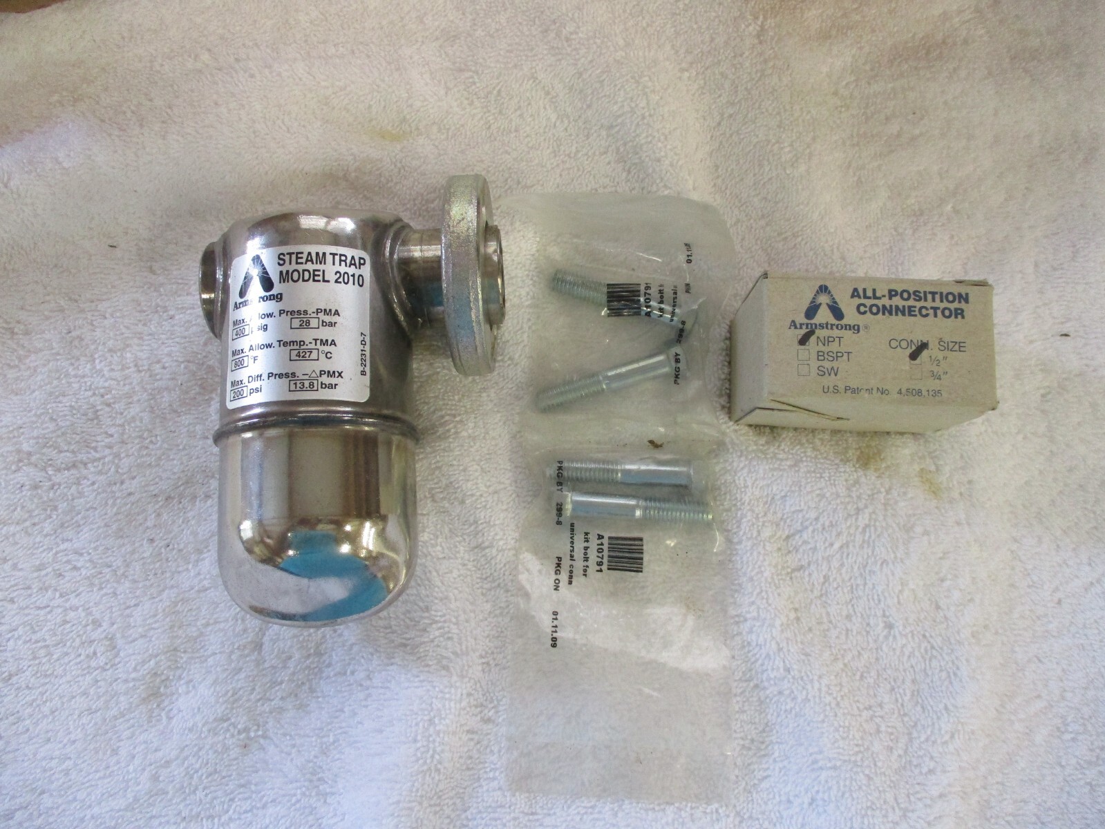 NIB Armstrong Model 2010 Steam Trap 1/2″ 2010