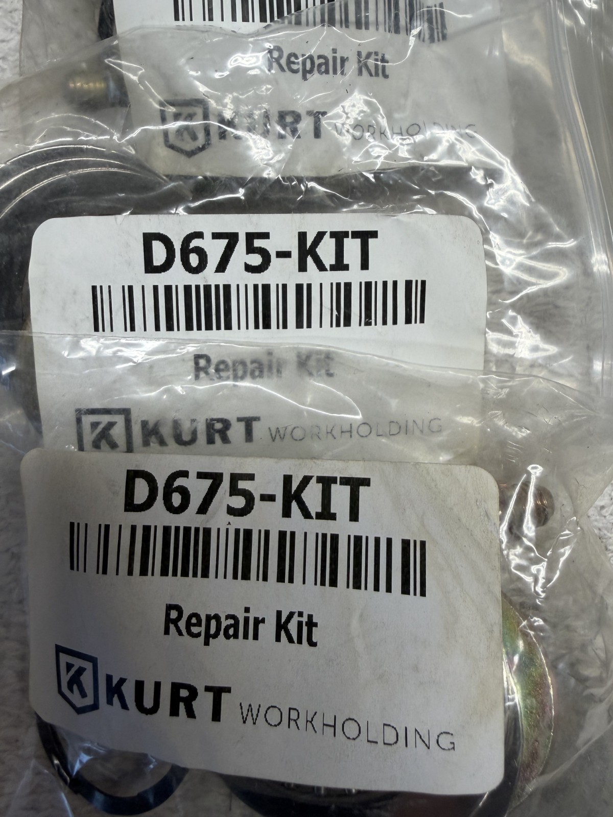 Kurt D675-KIT Repair Kit: 10 Pc Use with Kurt Series D675