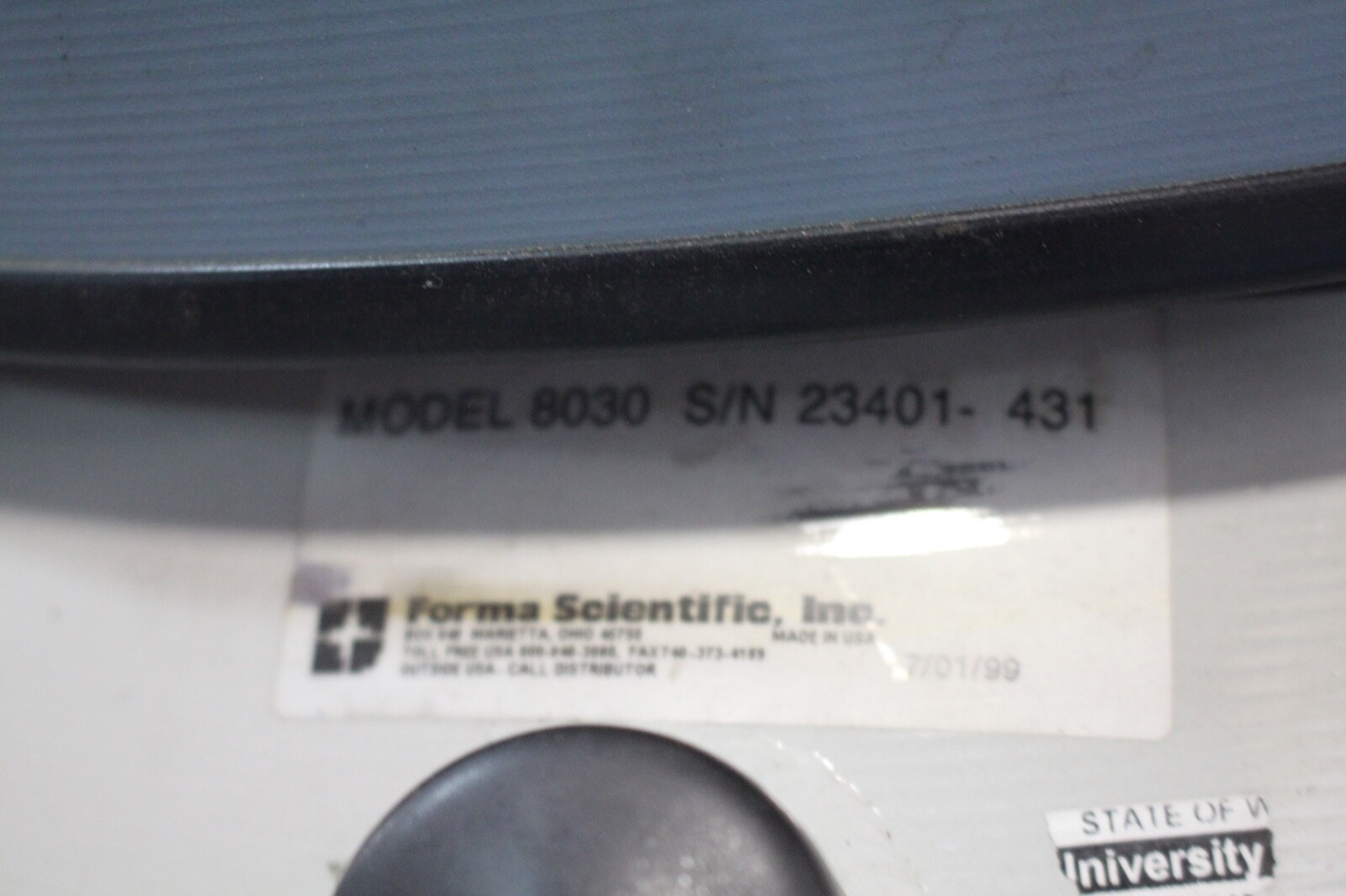 FORMA SCIENTIFIC 8030 NITROGEN STORAGE TANK CRYOGENIC CRYOMED