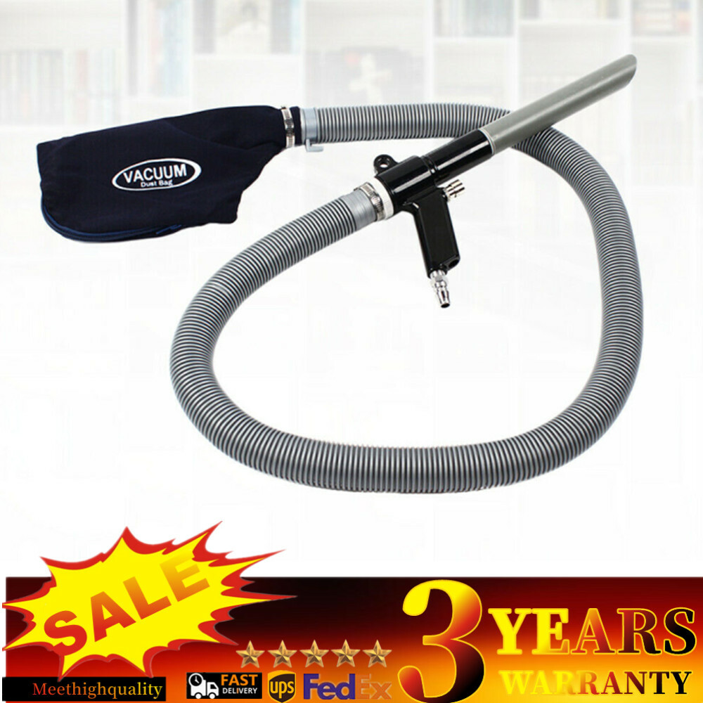 Dual Function Air Vacuum Blow Gun Pneumatic Tools Cleaner Kit Cleaning Tools