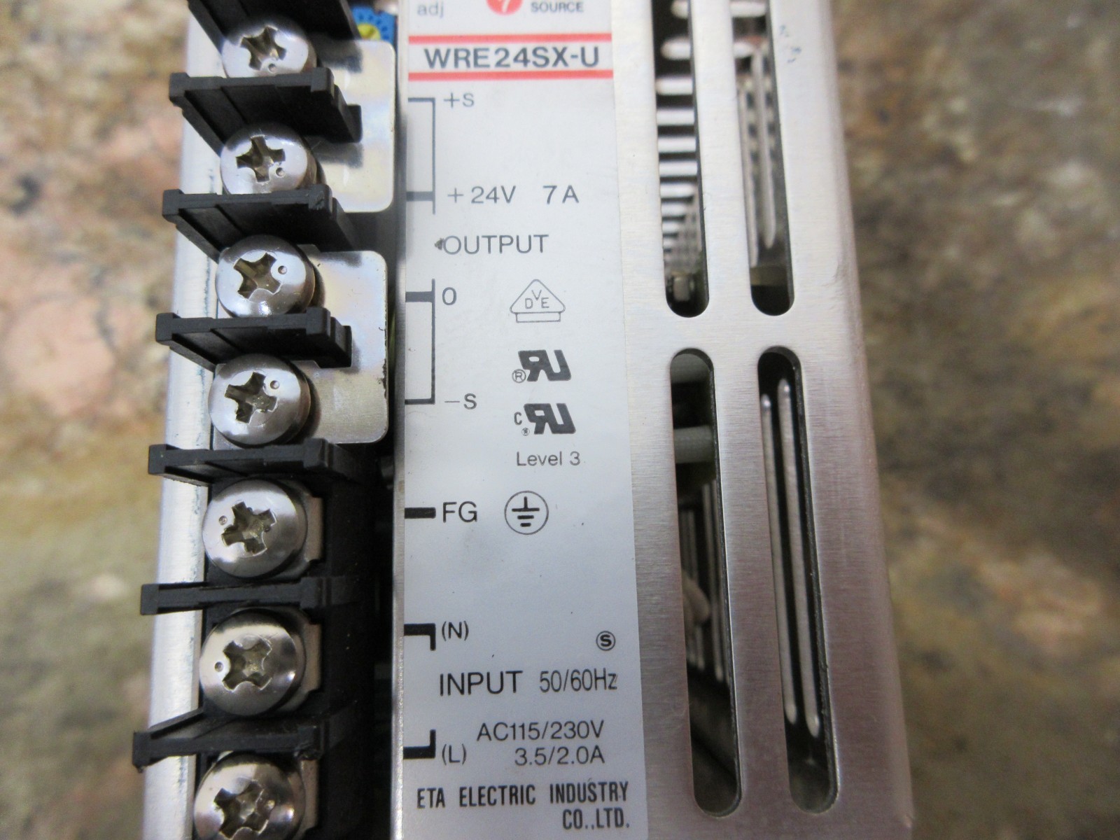 CHARMILLES 2030 WRE24SX-U POWER SOURCE SUPPLY