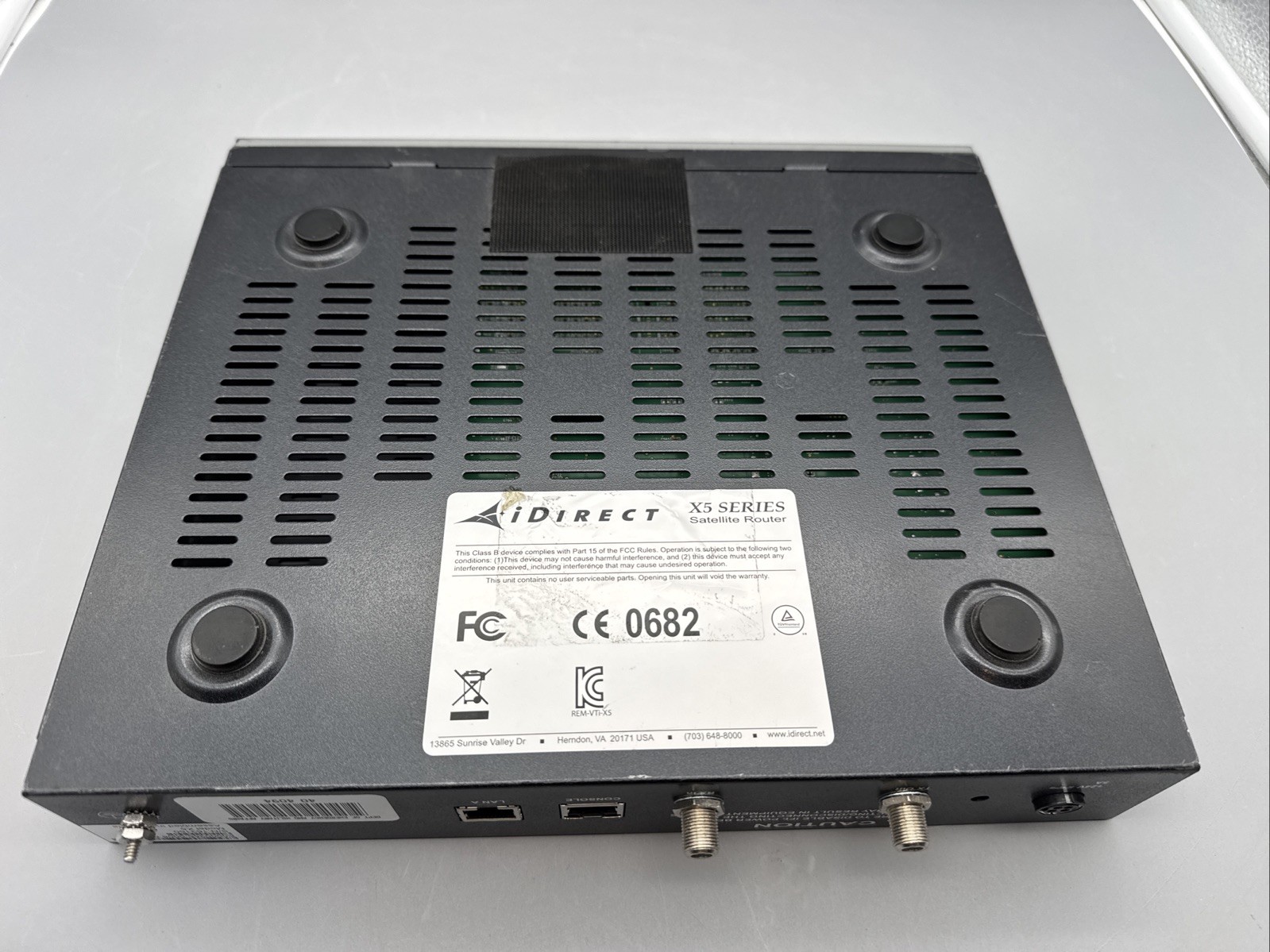 iDirect Evolution X5 Satellite Router VSAT Modem Network Appliance X5