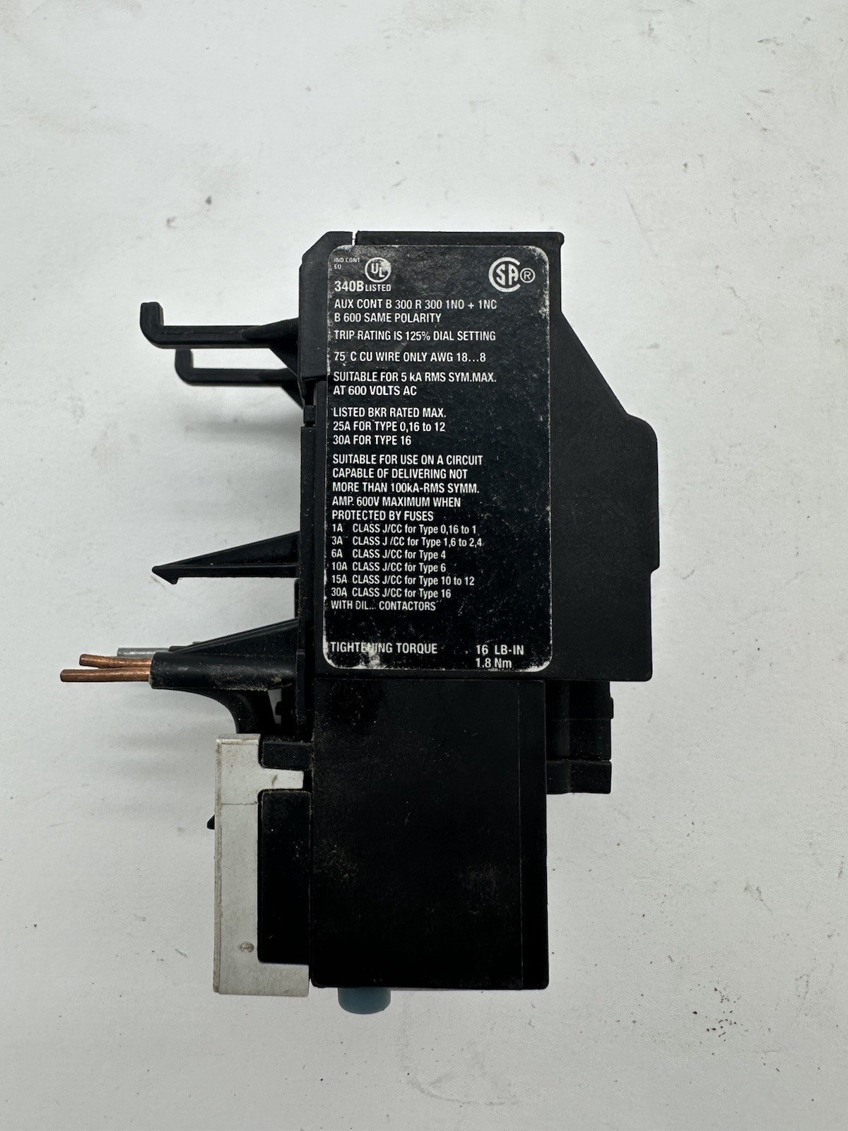KLOCKNER MOELLER ZB12-12 690V 9-12A NSMP