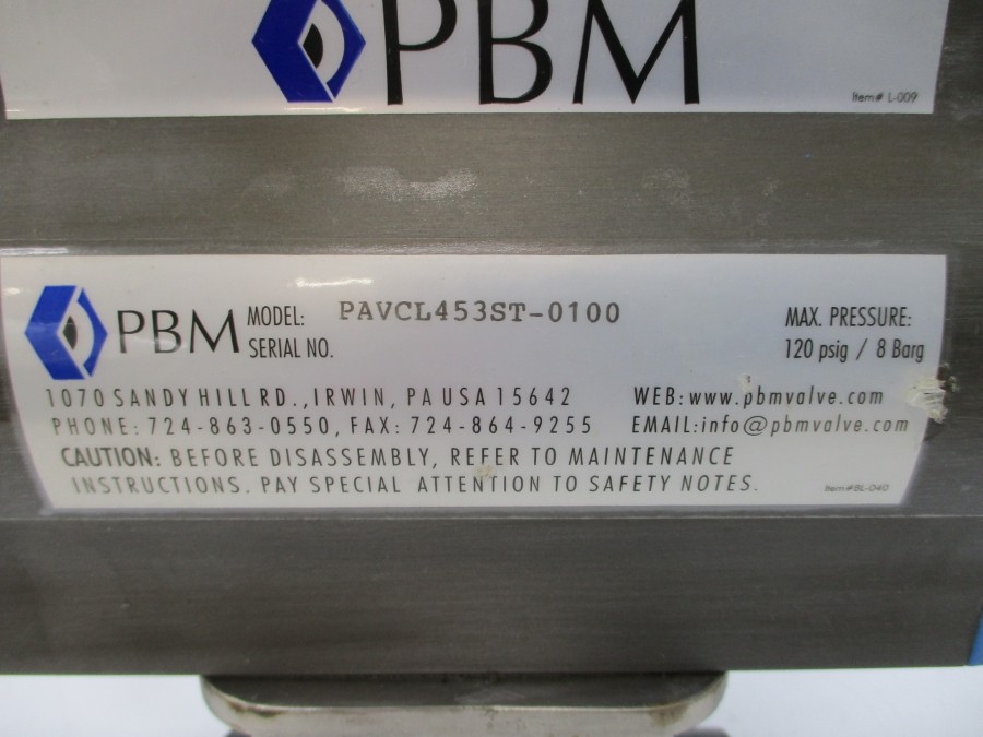 PBM SDE-G5U-H-34-N244 900PSI 1-1/2″ NSNP