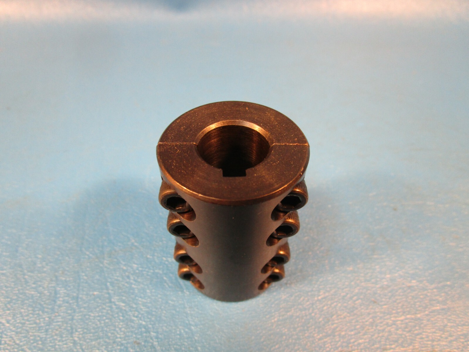 Ruland SPC-10-10-F, 0.625″ x 0.625″ Bore, Black Oxide Steel 2 Pc. Rigid Coupling