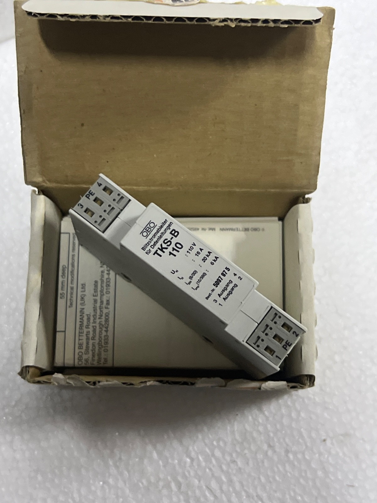 OBO Bettermann TKS-B 110 OverVoltage Protector