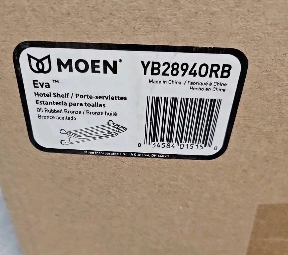Moen YB2894ORB Eva Hotel Shelf Oil Rubbed Bronze