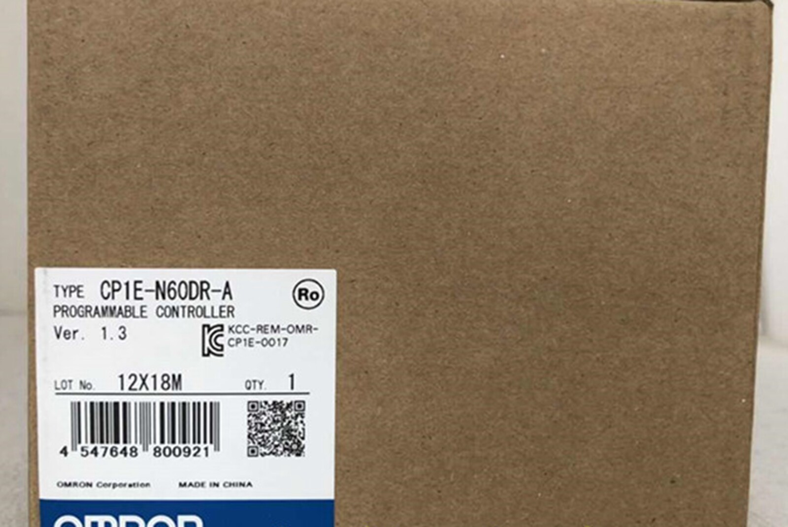 NEW Omron Programmable Controller PLC CP1E-N60DR-A CP1EN60DRA Original
