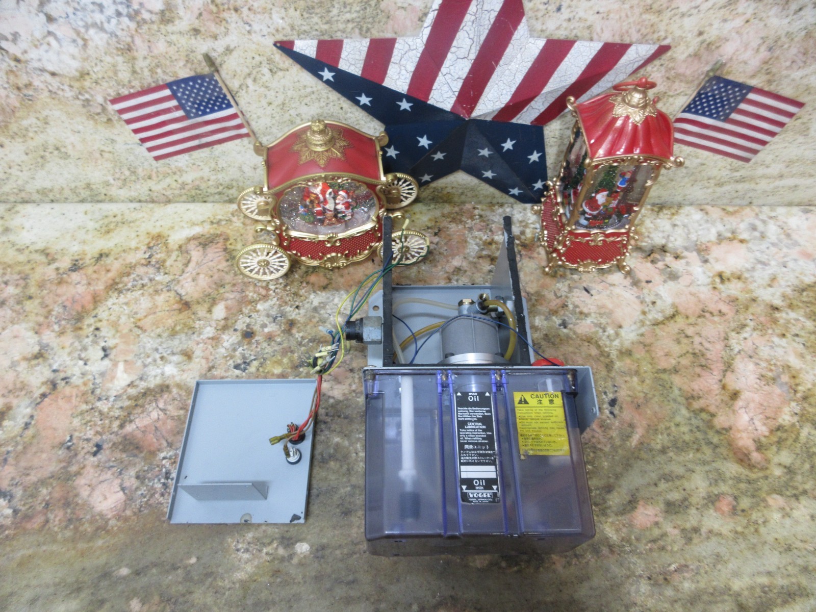 WASINO LG-7 NSK VOGEL OAE 0AE CG-0714 LUBRICATION SYSTEM LUBRICATOR TANK