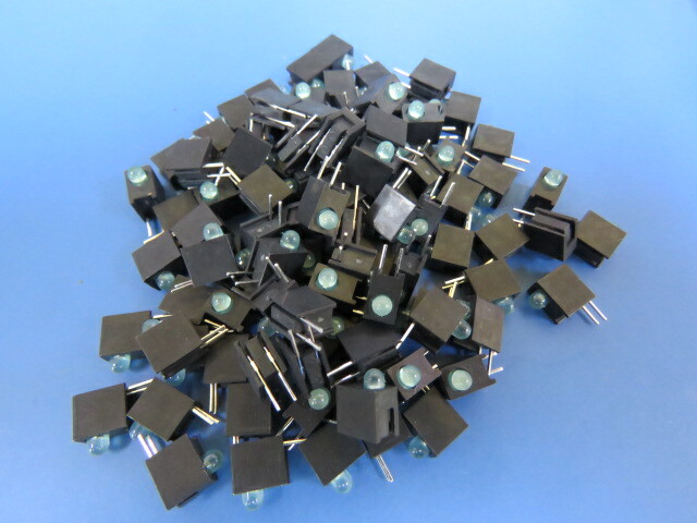 AVAGO HLMP-1790-A00A2 Qty of 100 per Lot LED,GREEN,DIFFUSED,LED-2B,GENERAL PURP