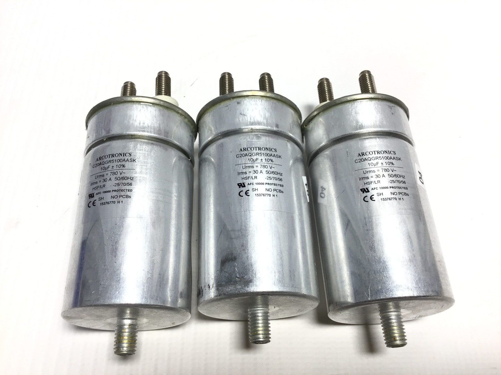 Arcotronics C20AQGR5100AASK Polypropylene Film Capacitor Screw Mount 780V 30A…
