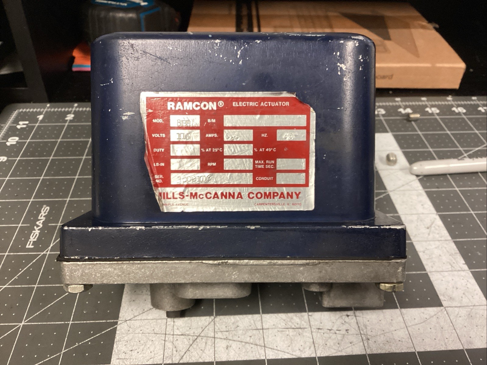 HILLS-McCANNA 8BR4 RAMCON ELECTRIC ACTUATOR (LPW49V)