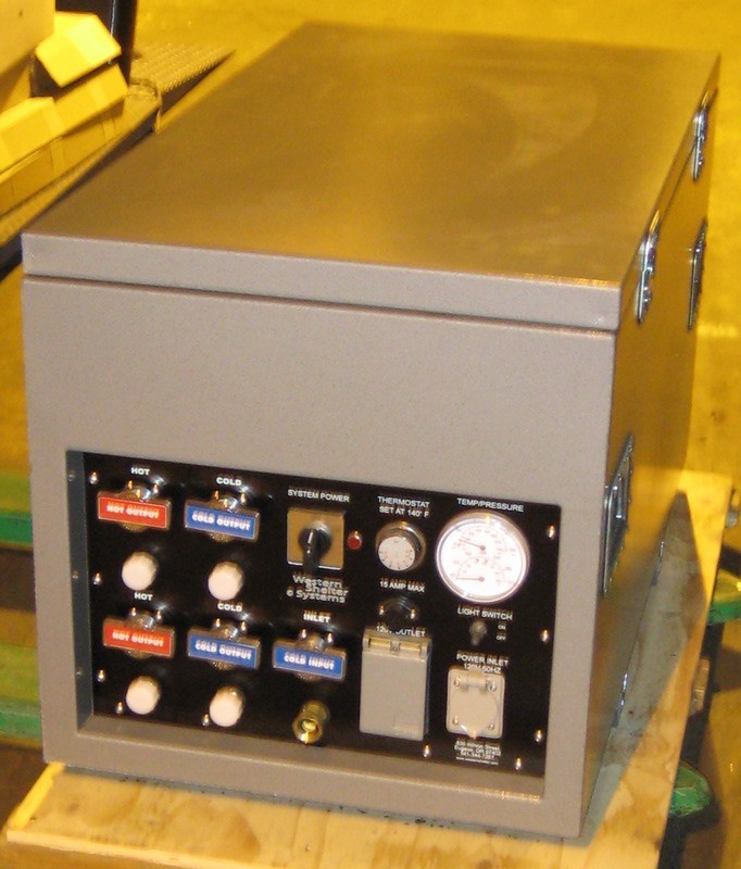 Diesel 12 GPM Hot Water On Demand Western Shelter System WS-DWHM350 New OS