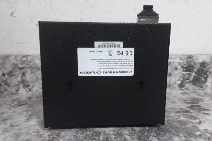 Black Box LPS500A-MM-SC-R2 10/100/1000 BASE-T PoE PSE to 1000BASE-X Converter