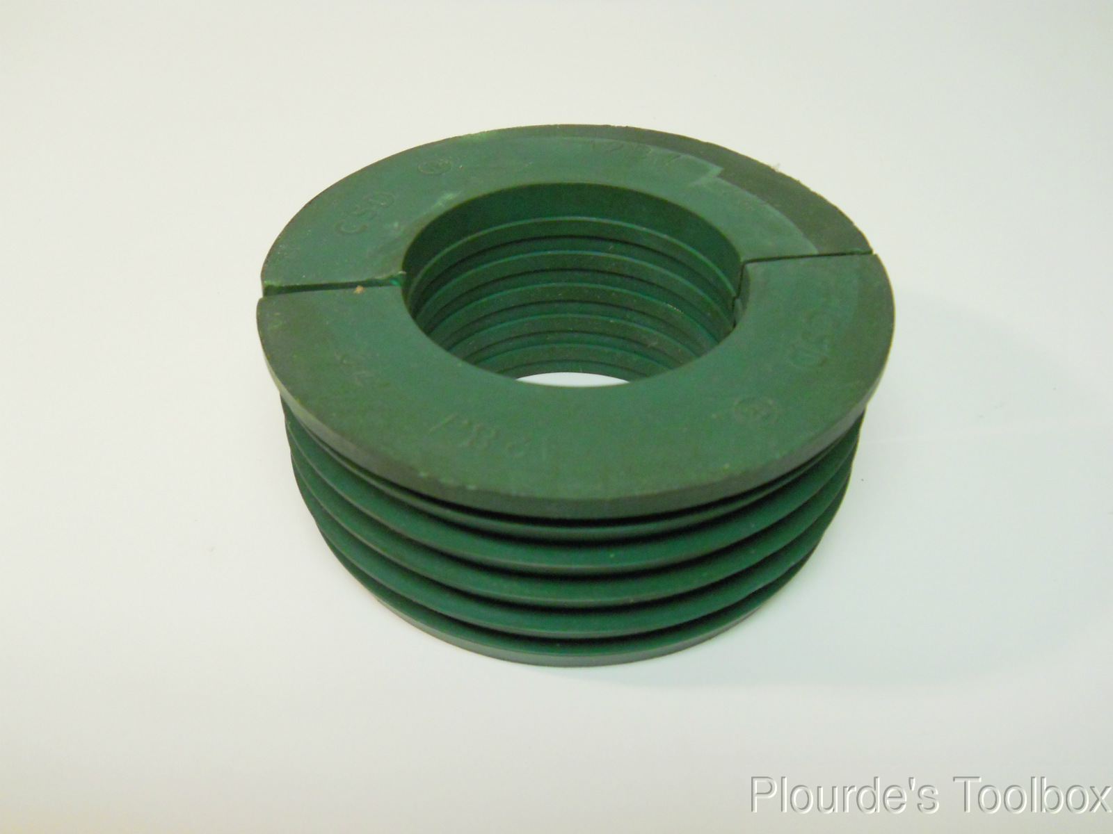 5″ CSD Fire Resistant Rubber Marine Bulkhead Circular Plug Seal, 128.1 x 72 mm