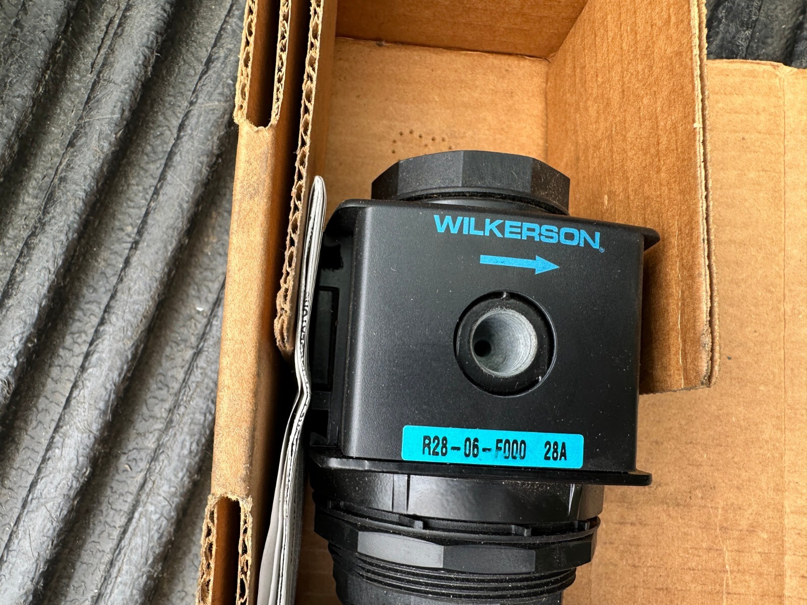 Wilkerson Pneumatic Regulator 3/4″ 0-125 psig 300 max 150°F P/N R28-06-F000 28A