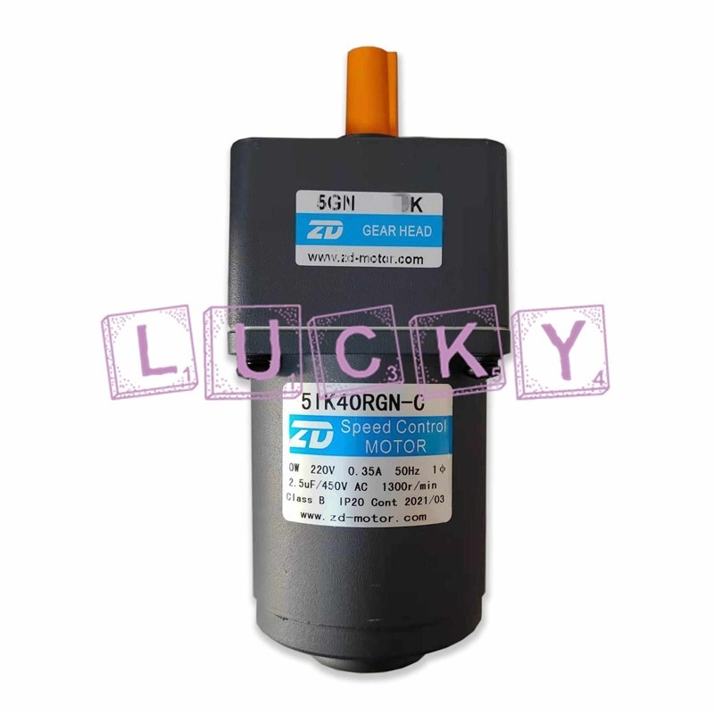 1PC NEW FOR ZD 220V Gear reducer motor 5IK40RGN-C/5GN150K