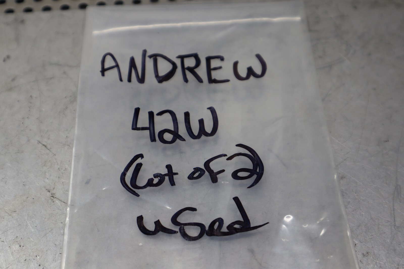 ANDREW 42W Heliax Connectors With Flexible Copper Line Used Warranty (Lot of 2)