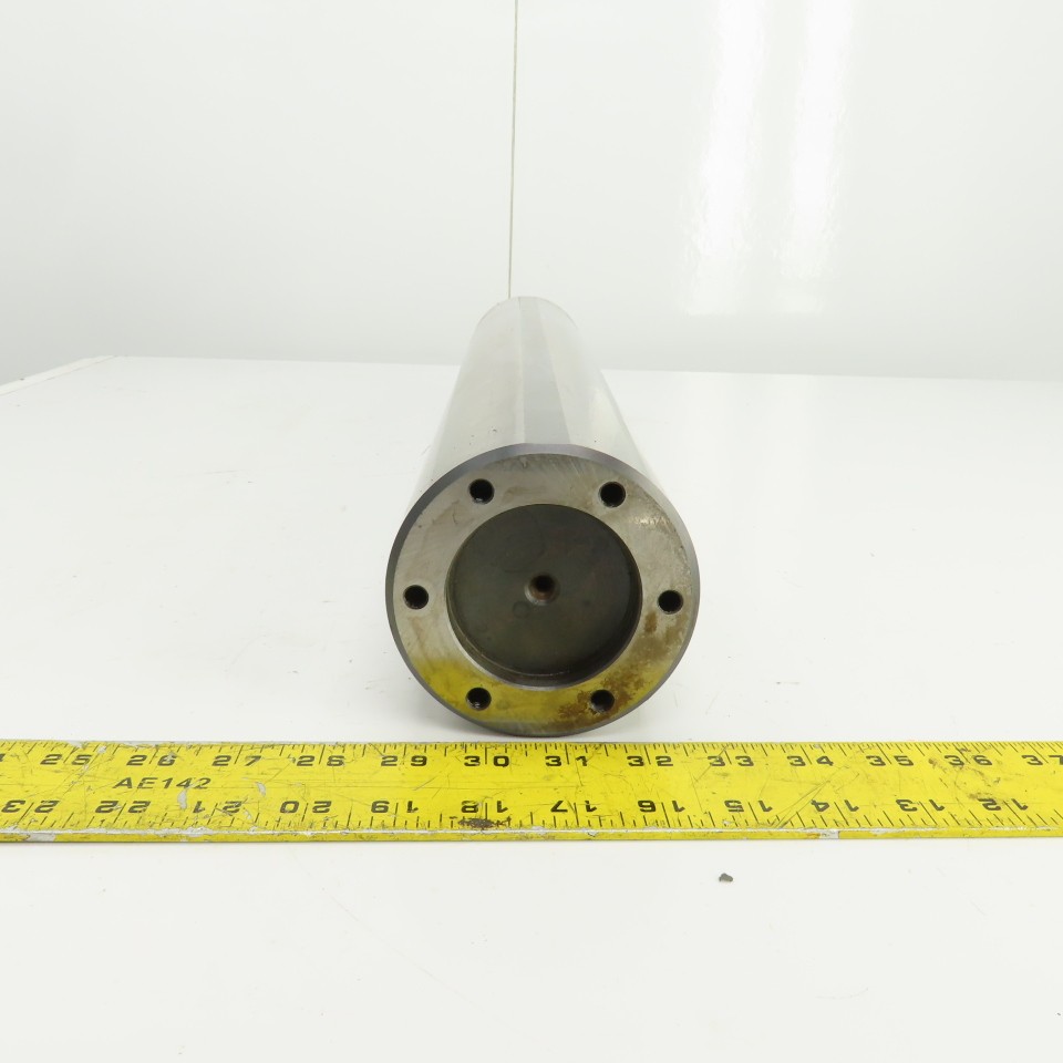 3.9200″ OD Steel Machine Cylinder W/Flat Spots 24-7/16″ OAL W/0.450″ Key Way