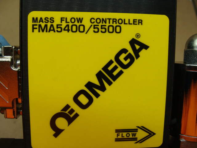 OMEGA MASS FLOW CONTROLLER FMA5400/5500 FMA5428 0-50 L/MIN