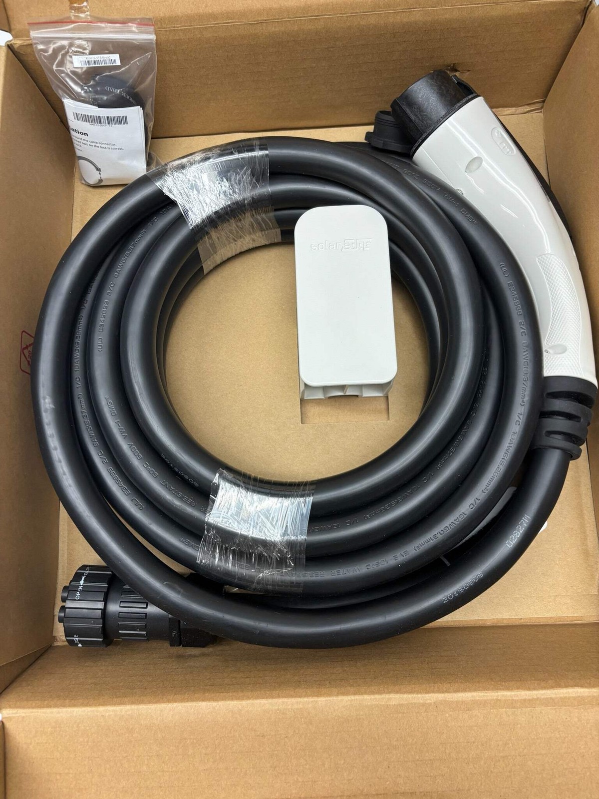 SolarEdge SE-EV-KIT-25J40-1 25ft 40A Level 2 EV Charging Cable J1772