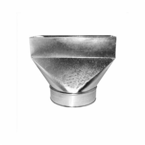 Southwark Metal 27R Straight Register Boot 8 In Dia Galvanized