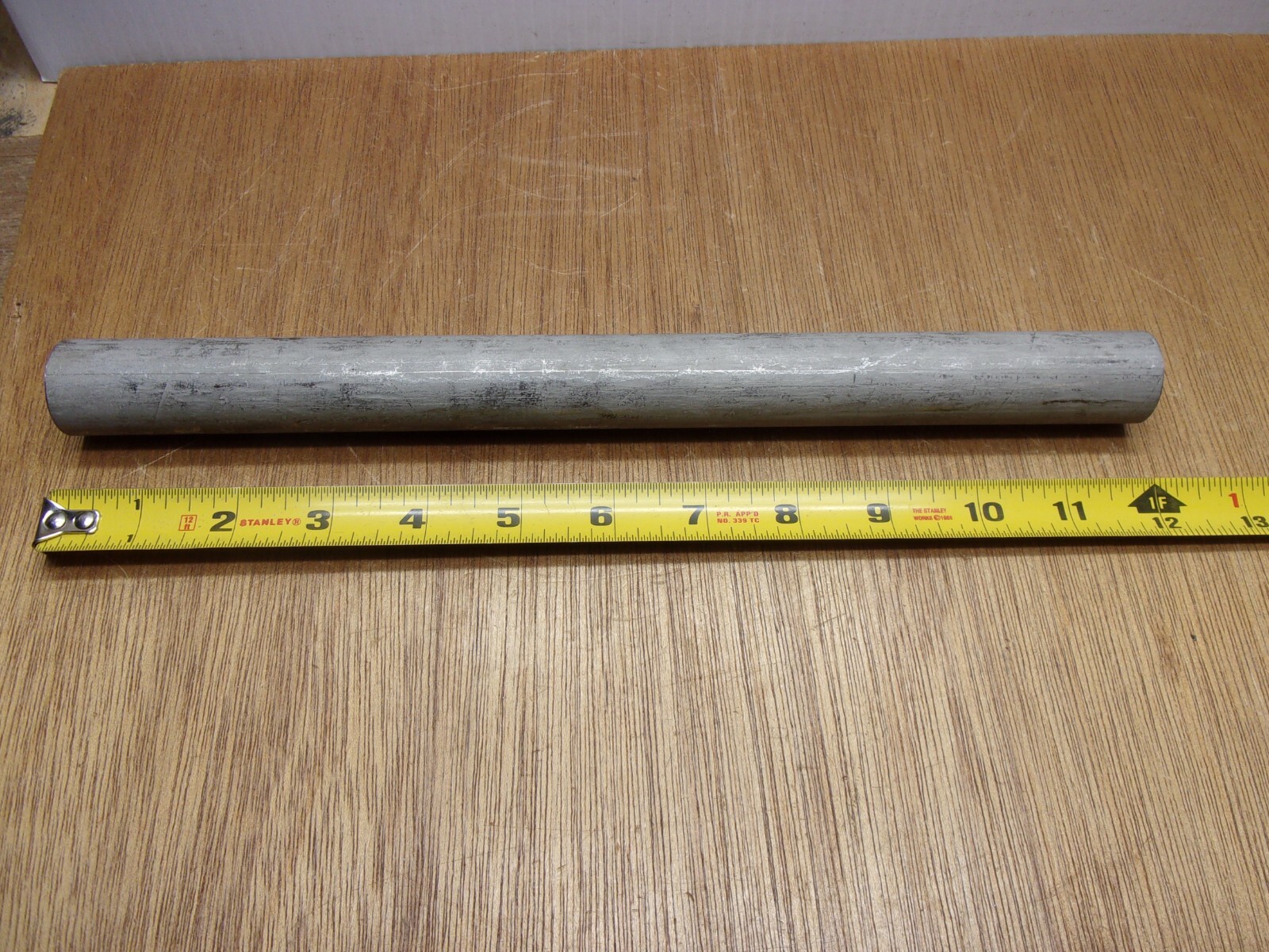 3/4″ X 12″ Non-Threaded 304 Stainless Steel Seamless Schedule 80 Pipe