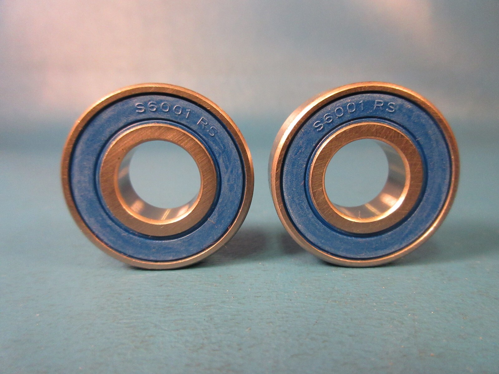 Lot of 2 Tritan SS6001 2RS FM222, Radial Ball Bearing, (KYK, BL, SMT)