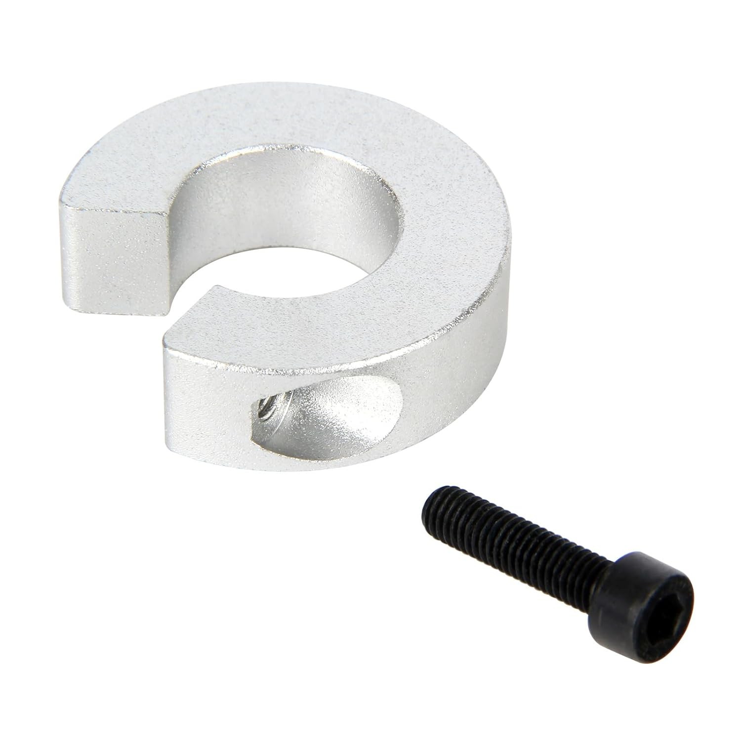 Shaft Collar for SBR20 Linear Rail Stop, 20mm Bore 40mm OD 12mm Thickness Alumin