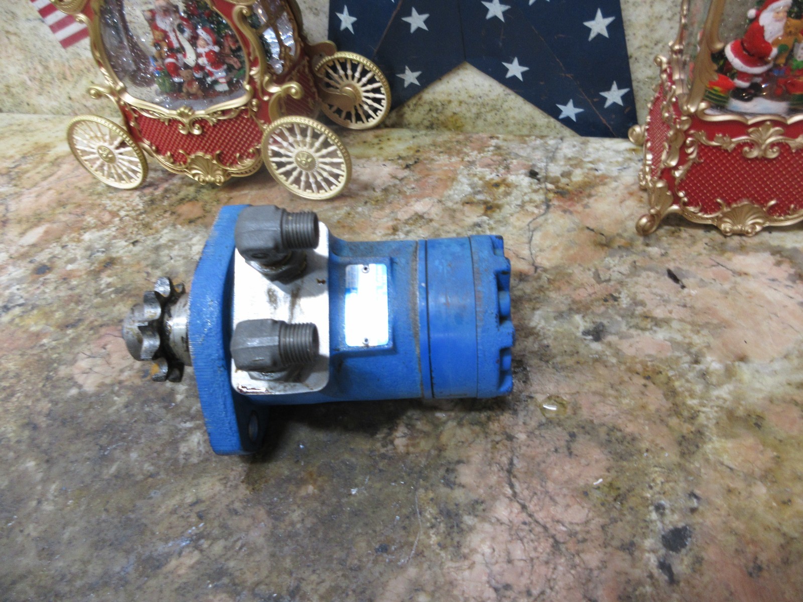SUMITOMO EATON HYDRAULIC ORBIT MOTOR MODEL H-170DC2F-J FR KITAMURA MYCENTER 3X