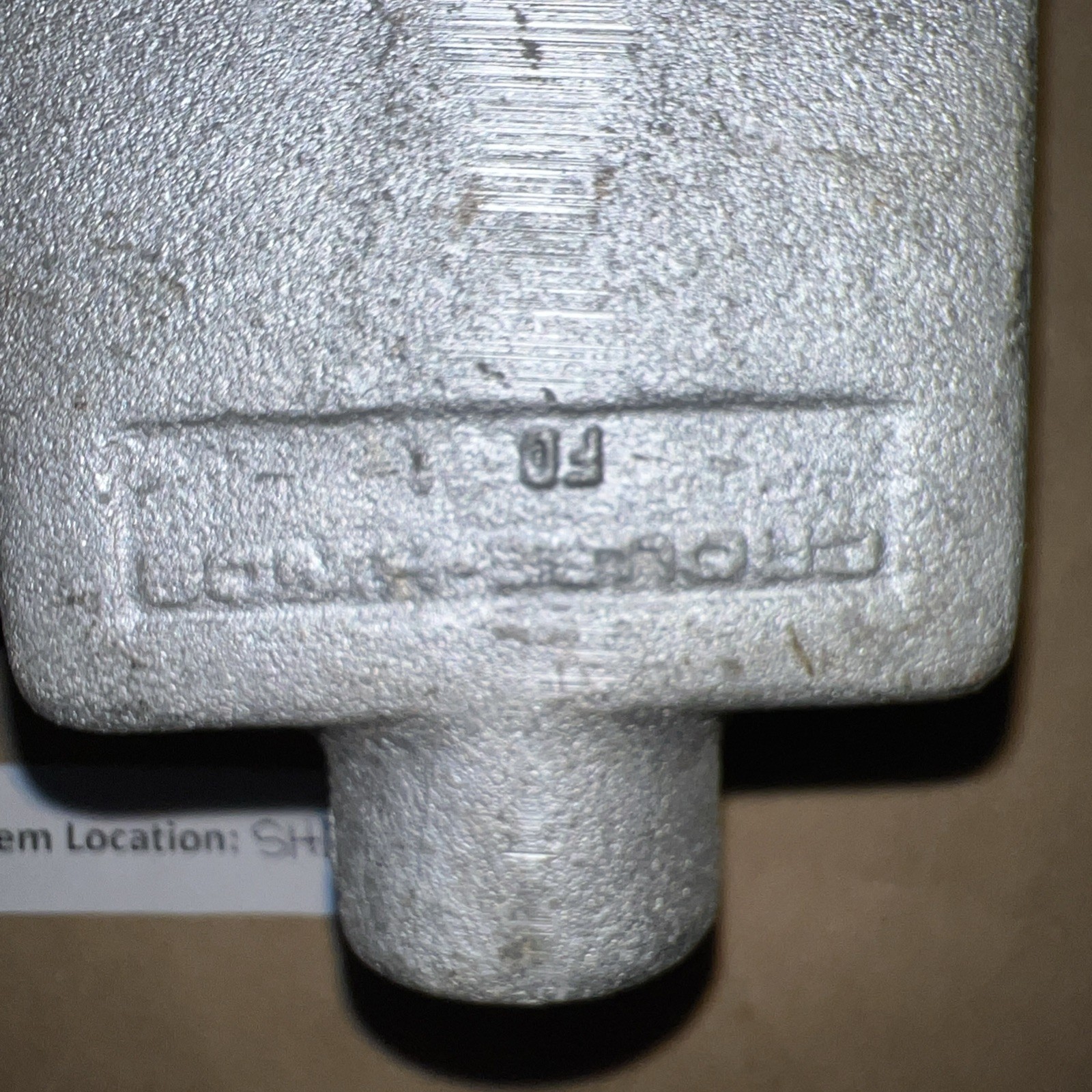 CROUSE-HINDS 1/2″ HUB FD-1 GANG DEEP BOX 23.0 CU.IN. LOT OF 2
