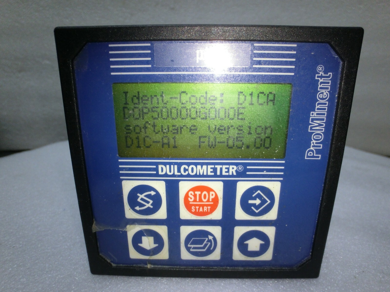 ProMinent Fluid Cntr D1CAD0p50000G000E Ph Dulcometer,230Vac,Used_,7547