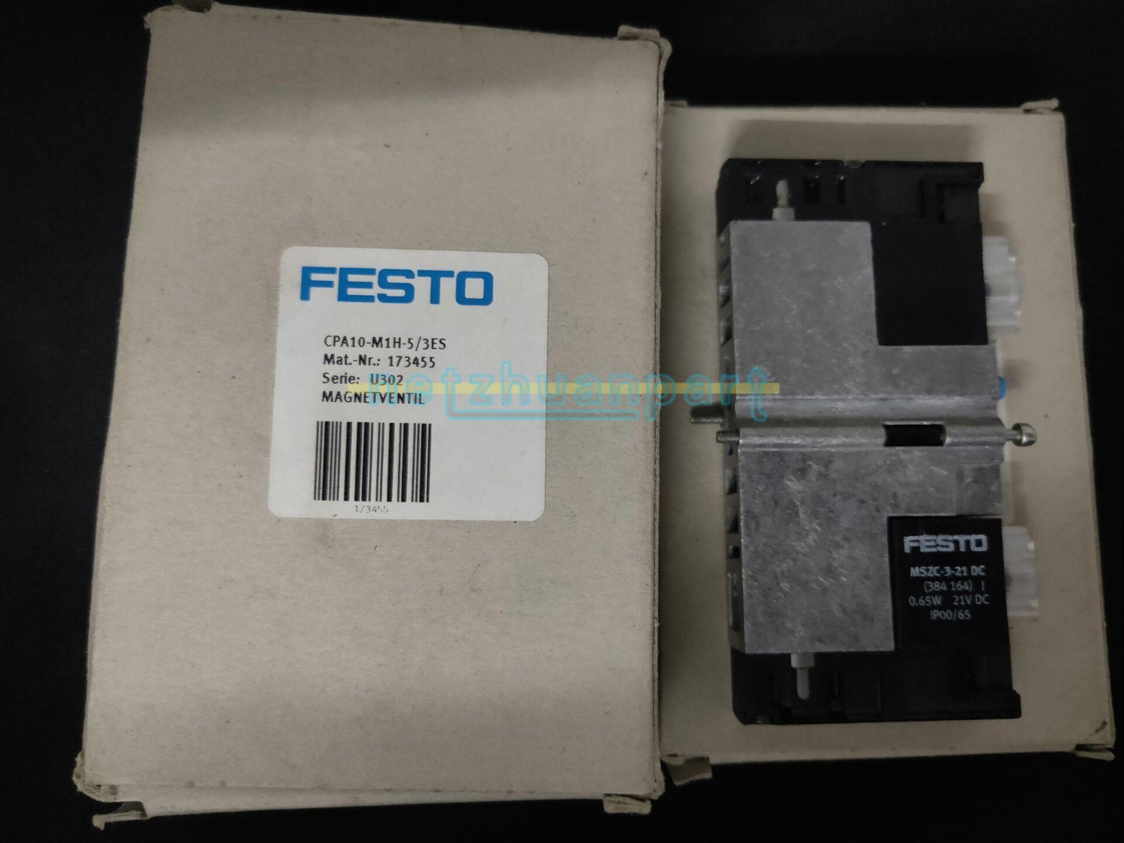1PCS NEW FESTO CPA10-M1H-5/3-ES 173455 solenoid valve