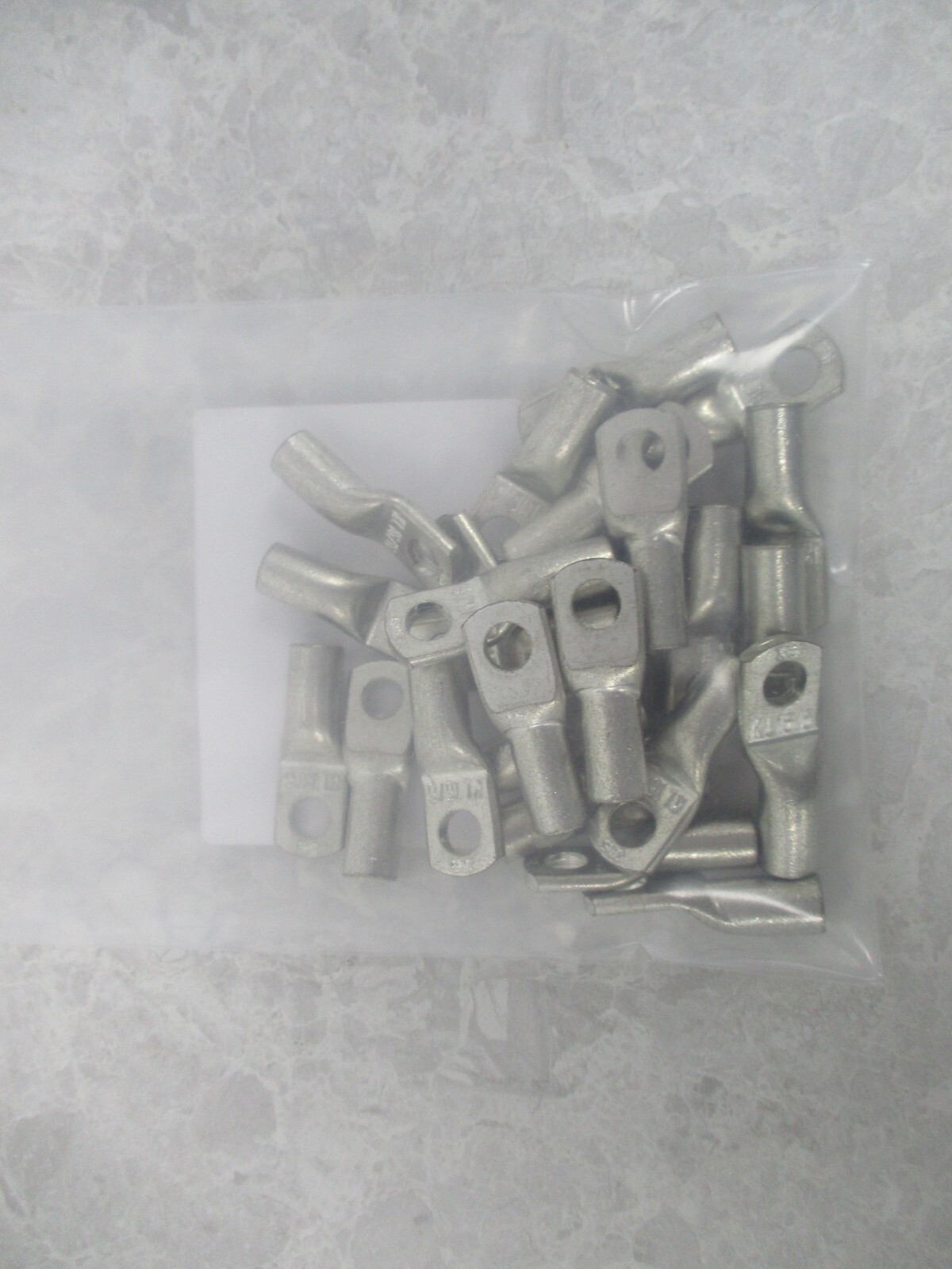 LOT OF 25 KLAUKE 3R6 TUBE CABLE LUGS, V0798