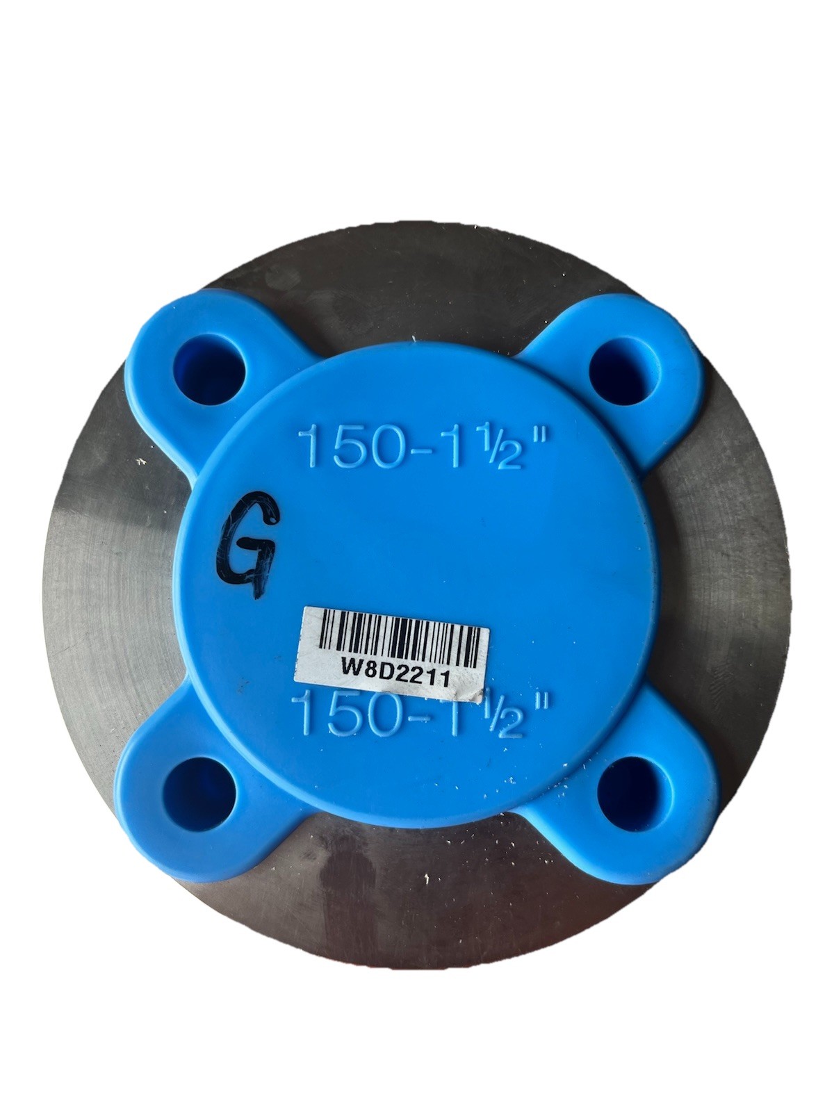 Flow-Tek 1-1/2” 150# CF8M Stainless Flanged Ball Valve W8D2211 NOS