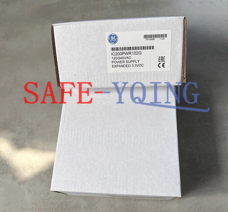 ONE NEW GE FANUC IC200PWR102 120/240VAC POWER SUPPLY EXPANDED 3.3VDC