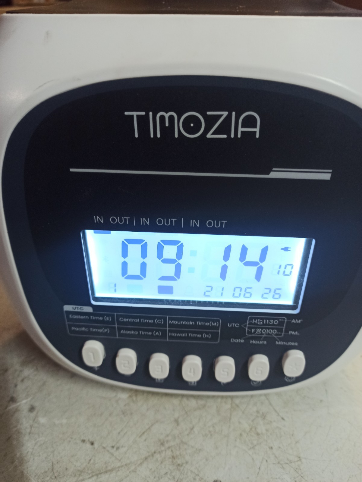 Time Clock for Employees Timozia M880ut
