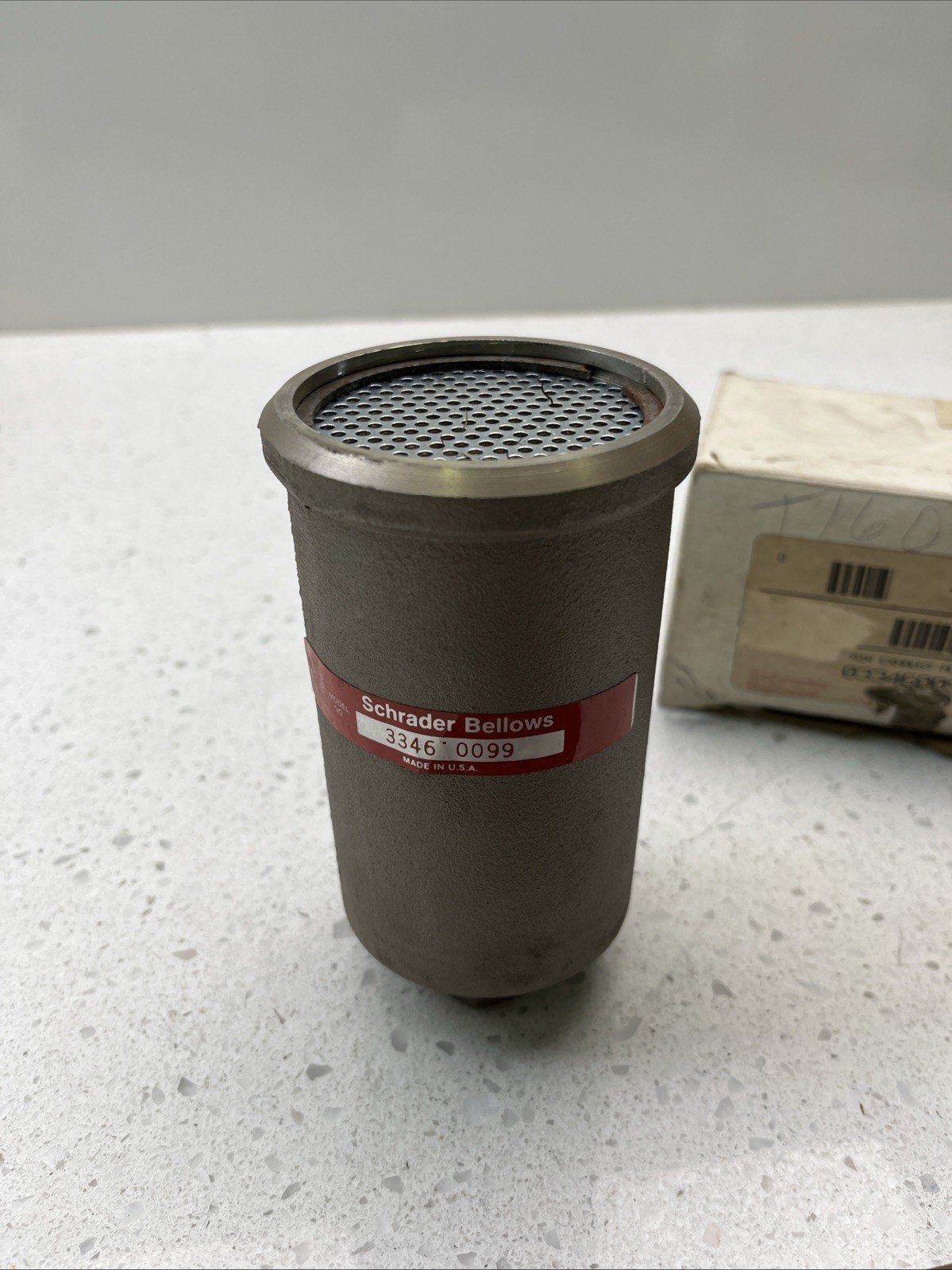 NEW GENUINE SCHRADER BELLOWS 3346 0099 MUFFLER