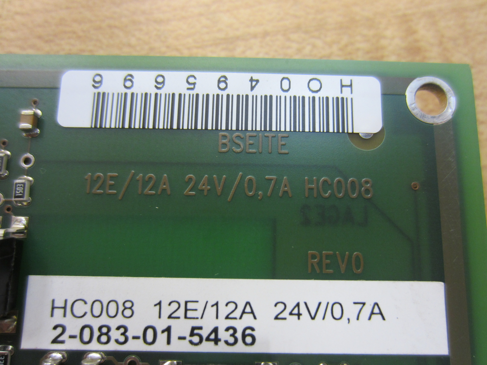 Homatic 2-083-01-5436 Circuit Board HC008
