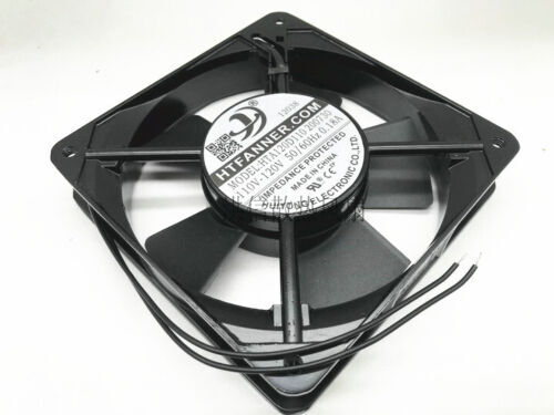 1PC THFANNER.COM HTA120D110 200730 110V-120V 0.18A 12025 AC Cooling Fan