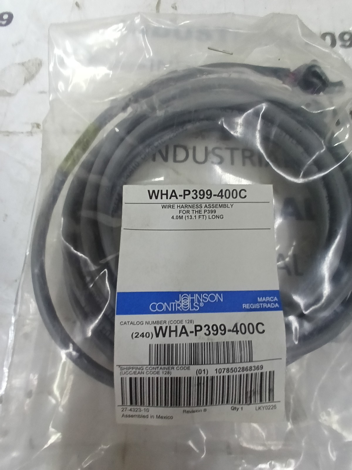 JOHNSON CONTROLS WHA-P399-400C