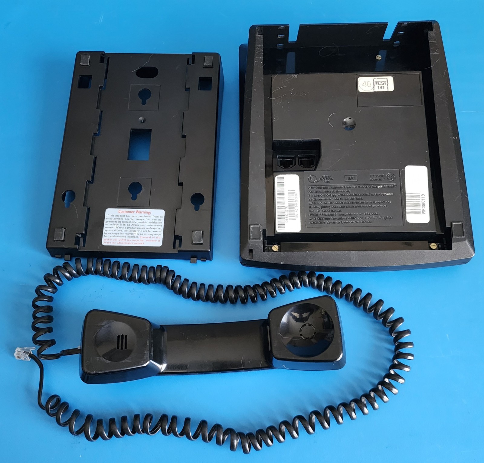 Avaya Lucent Partner 18D 108883257R Black Business Telephone With Base