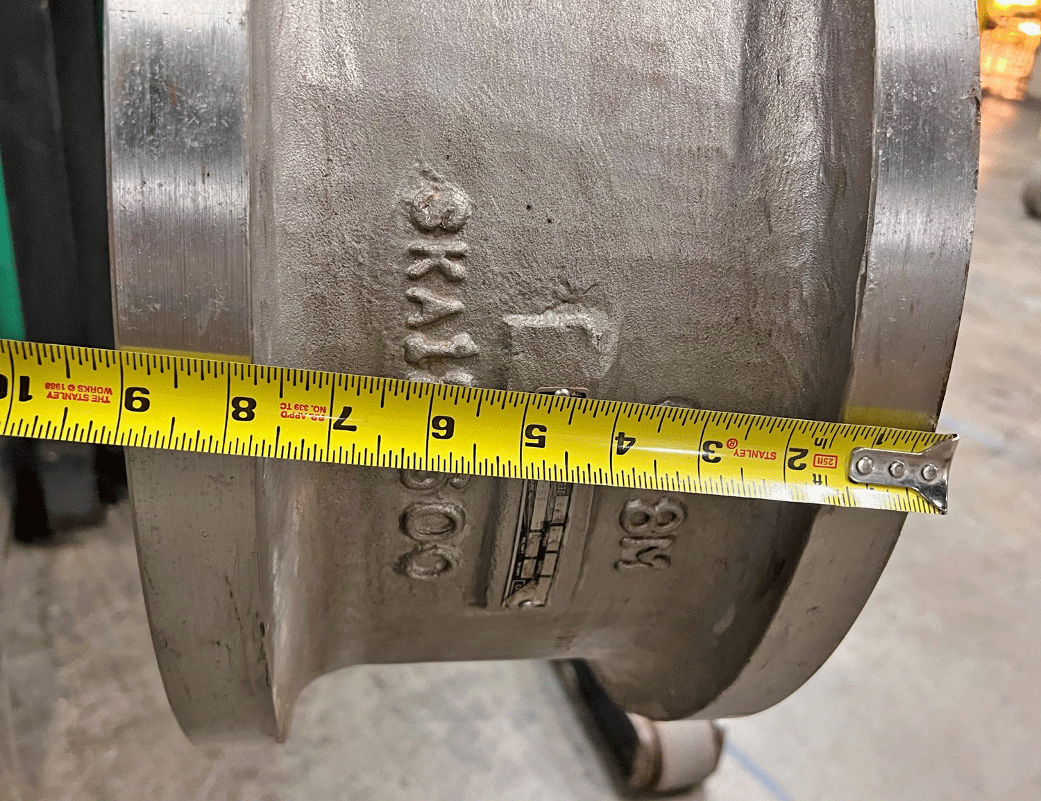 CRANE SKA 12″ Class 600 CF8M Stainless Steel DUO CHEK II CHECK VALVE 2014 SS