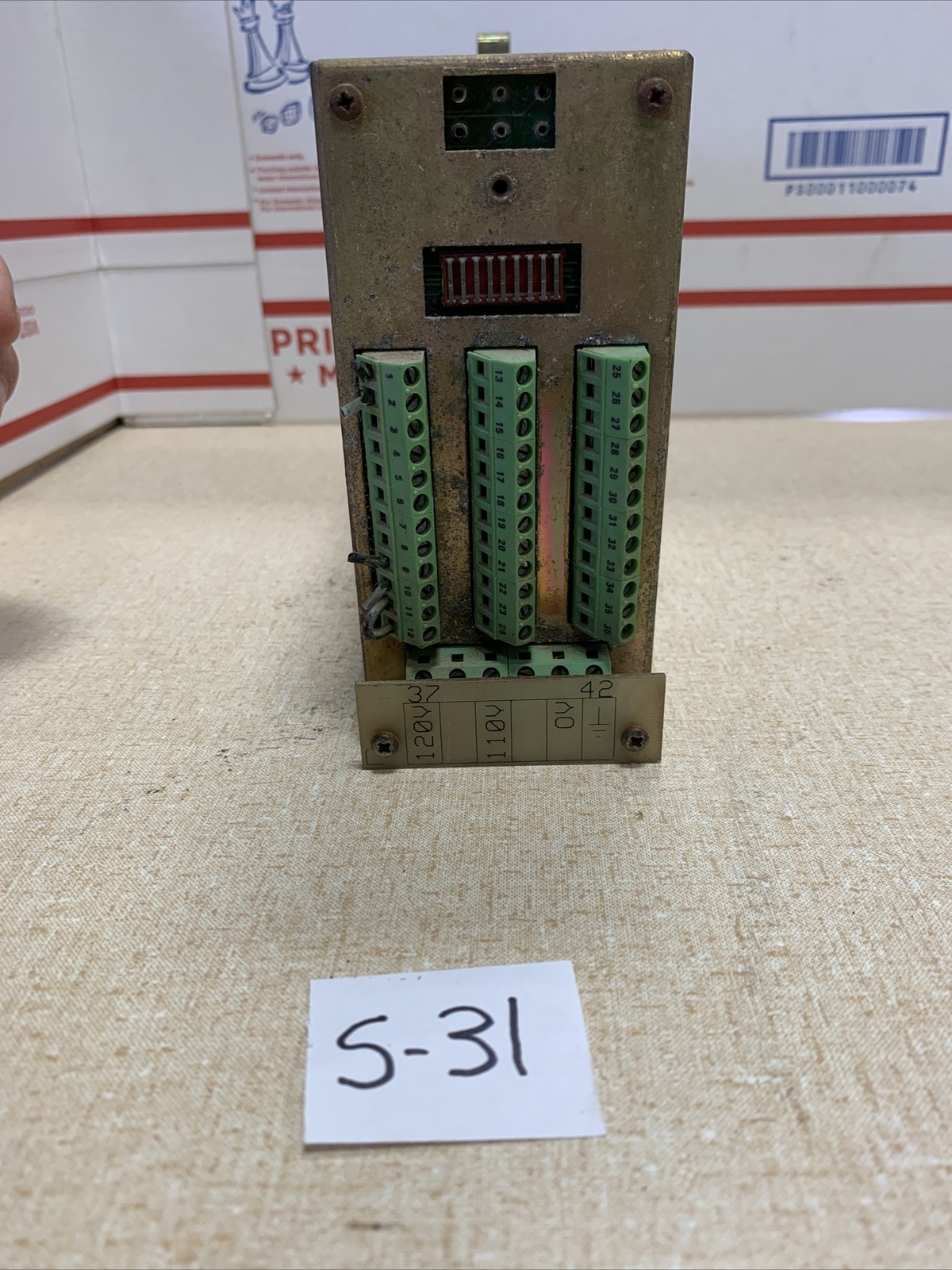 FISHER DPR900X1-A7 CONTROLLER TYPE DPR900 DPR900X1A7 12B7588X052