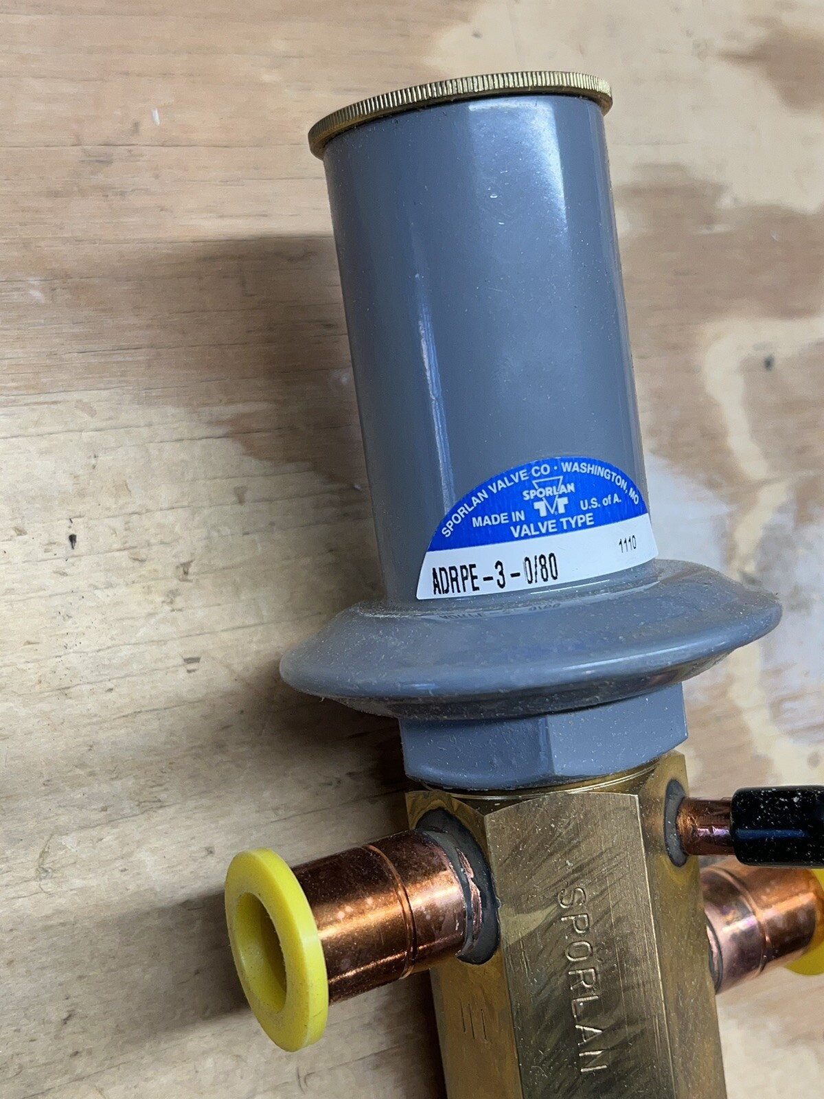 SPORLAN ADRPE-3-0/80 DISCHARGE BYPASS VALVE 5/8″ x 5/8″ ODF SOLDER 1/4”